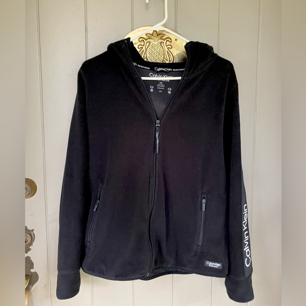 Calvin Klein performance zip up hooded sweater